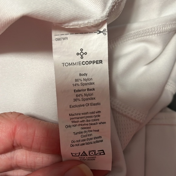 TommieCopper medium posture correcting white tank top - Picture 4 of 4